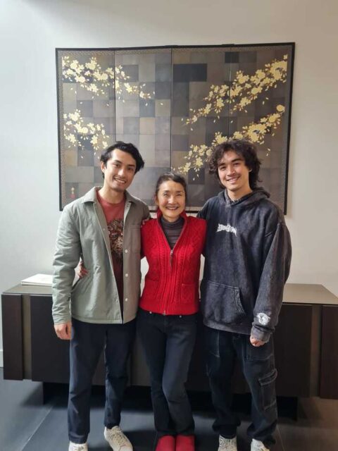 母の日に息子たちと