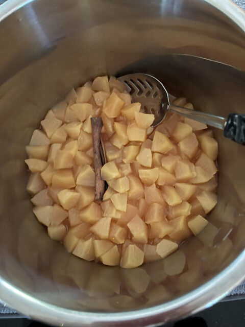 出来上がったあと蓋をあけるとこんな感じ