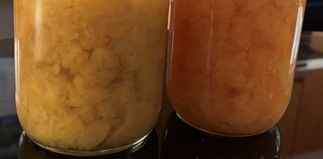 ENVYとGALA。2種類のリンゴを使ったアップルソース